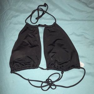 Black PINK Bikini Top